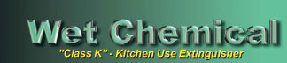 Class K Portable Wet Chemical for Kitchen Use